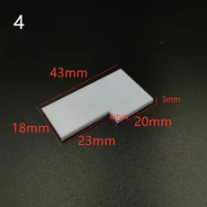 DIY 디오라마 제작용 1/50 스케일 건물 계단 재료 패널 난간 단계 새 모델 20 개/몫, 05 20pcs4