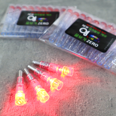 영라이트 LED 줄보기케미10개+전지10개 줄보기캐미 원투낚시 야간 집어등, 1개