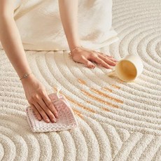 방수 방오 거실 카페트 대형 러그 무접착 무본드 접힘자국없는 바닥매트 먼지가루없음 카페트