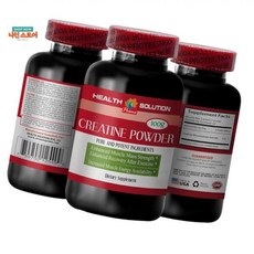 크레아틴 모노하이드레이트 유기농 파우더 100g 근육 성장 미세화 5g 1병, 1개