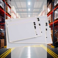 자석 부착식 화이트보드 소형 20X30cm 메모 회사 가정용칠판 마그네틱 현관 게시판