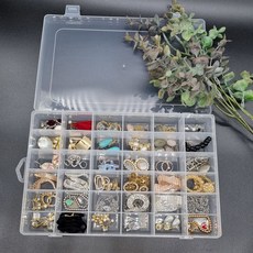 악세사리 보관함 쥬얼리 다용도 36구 비즈 플라스틱 css+190fU