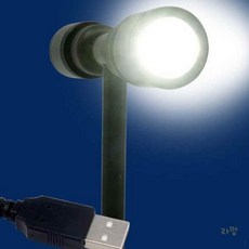 라망 LED미니써치 5V 웜화이트 PC