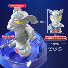 文具 削鉛筆機 奧特曼 3D造型削鉛筆機 奧特英雄變身削筆機 學生文具, 1個, 賽羅6091