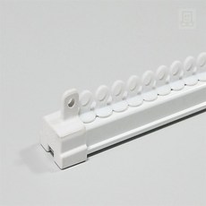 스토어-지유 AL커튼레일 2단 4800 백색 가성비커튼레일, 3600mm