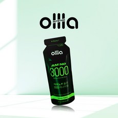 올라 아미노 3000 에너지젤 파워젤 마라톤 자전거 그린애플, 1개, 45g