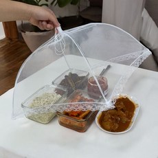 접이식 밥상보 반찬 덮개, 1개
