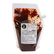소문난 뭉티기소스 1kg 육사시미 양념 대현유통 양념 맛집소스 비법소스, 1개