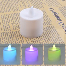 찐샵몰 LED캔들 점멸