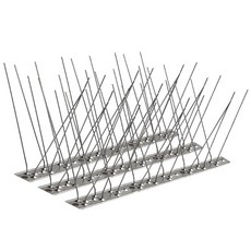 스테인레스 비둘기퇴치 버드스파이크50cm 5PCS세트, 5개, 스테인레스50cm