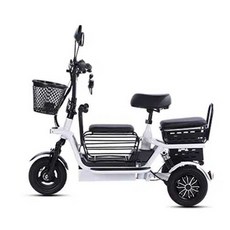 삼륜 전동 스쿠터 노인 경량 농촌 접이식 단품 어르신 스쿠존 농업용 동승, 상세페이지 참고, 2인승 듀얼 20A 50km 48V