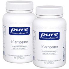 Pure Encapsulations L-肌肽膠囊 無麩質, 2個, 60 件