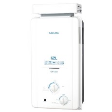 Sakura櫻花 GH-1221 抗風型屋外傳統熱水器12L, 桶裝瓦斯