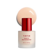 TIRTIR MASK FIT RED FOUNDATION 持久定妝光彩粉底液, 17C 白皙陶瓷, 1個