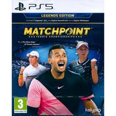 PS5 決勝點：網球冠軍賽 傳奇版 Matchpoint Tennis Championships【一起玩】, 中文歐版, 6001540INUS
