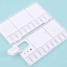 여왕벌 로얄마켓 가벼운 미니 미술 팔레트, 2개, 20