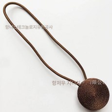 커튼 스트랩 버클 자석 버클 액세서리 액세서리 크리에이티브 코디 큐트 한국식 유럽식, 커피, 3대 6개입, 1개