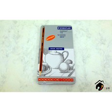 STAEDTLER 施德樓 tradition 110 經典繪圖素描鉛筆鐵盒組 12支入, 1個, 全館商品滿500元出貨(不含運費), N/A