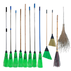 청소왕국 도로비 마당비 롱빗자루 모음, 싹슬이비 소, 1개
