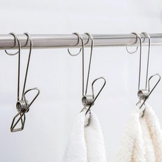 스틸 집게 고리 정리용 걸이 대형, 집게걸이 (대형)