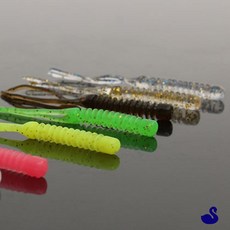 BS 더블킬 트윈테일웜 55mm 브라운송어 쉐드웜 볼락웜