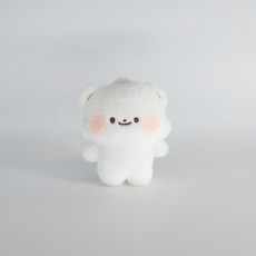 인형 별미미 댕돌이 13 커플리즈 쓰담쓰담 해줄꺼지, 1개, 화이트, 13cm