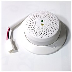 가스탐지부 자동식소화기 감지부 LNG 도시가스 가스경보기 DC.12V 누설 누출감지, 화이트, 1개