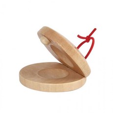 어린이악기 캐스터네츠 나무박자 타악기 리듬악기 아동, 단일상품1