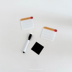 주방 냉장고 자석 메모보드 세트, 아크릴 메모보드 세트