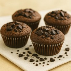 도기머기 강아지머핀모음 수제간식, 4개, 소간칩, 30ml