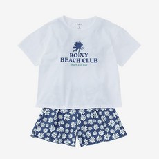 보드라이더스 록시 PEAKDAY 아동 비키니 &amp; 래쉬가드 세트 (TG21KI806BLU)_CA