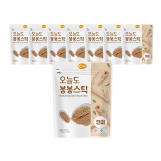 오늘도 유기농 쌀과자 봉봉스틱, 현미, 8개, 25g