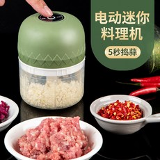 USB充電蒜泥神器絞蒜搗蒜器手動大蒜末蒜蓉搗碎器家用拉蒜攪碎機, 1個, 250ml