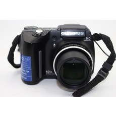 올림푸스 SP 시리즈 SP-500 UZ 600만 화소 디지털 카메라 (블랙) - 테스트 완료 및 작동 확인됨