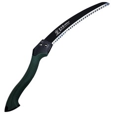 RIMIN 불소 코팅 접이식 톱 나무절단 전정 목공 캠핑 250mm RTK-2025C 풀베기 낫, 1개