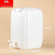 대용량 캠핑 식수 업소용 수도꼭지 물통 30l 디스펜서 사각 리터 저장 이동식 버킷, 1개, 스퀘어 버킷 30L A