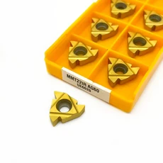MMT22ER AG60 VP15TF UE6020 카바이드 인서트 절삭 공구 나사 선반 CNC 터닝, MMT22IR AG60 UE6020, 10PCS 1BOX