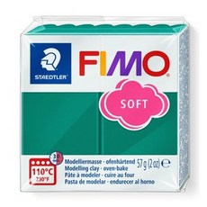 FIMO 피모 소프트 28색 중 택1/폴리머클레이 오븐점토, 소프트 56번 에메랄드