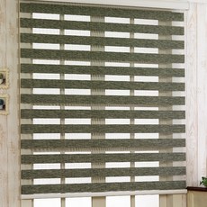 [윈샵 고급 콤비블라인드 머큐리 _ H 240cm ]사이즈 주문제작 롤스크린 커튼 아파트 거실주방안방 브라인드 아이방