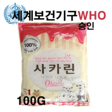 [본사판매] 국내산100% 타이거 사카린 파는 곳 팜펄슈가 포도당효소처리스테비아 흑설탕 대신 혈당제로, 100g, 1개