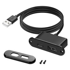 소파 테이블 침대 옆 작업대 사무실용 XMSJSIY USB C 데스크 전원 그로밋 콘센트 5V / 2A Type-C 내장 충전 포트 전화 데스크탑 충전기 스코켓 스테이션 홈-12, XMSJSIY USB C 데스크 콘센트 5V2A USB