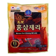 6년 홍삼젤리 200g 4봉지 x bok*628Ab