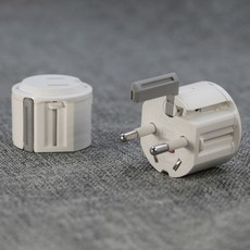 摩奇客MA1 迷你萬國插座 (兩色選), 無包裝-白色, 1個, 26.8mm