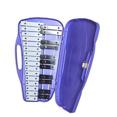 명창 실버스타 공명 실로폰 27K (보라색) 피아노 건반 스타일 [실.채포함], 1개, 보라색, 27판