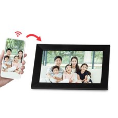 와이파이 디지털액자 핸드폰영상 무선전송 터치스크린 hsm*2442tM