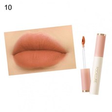 립 글로스 2.4g 래커 벨벳 매트 리퀴드 립스틱 워터프루프 메이크업 롱 라스팅 스틱, 10, 1개