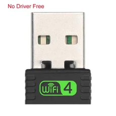 2.4GHz 무선 미니 USB Wifi 어댑터 802.11N 150Mbps 네트워크 카드 수신기 데스크탑 노트북 RTL8188 용 동