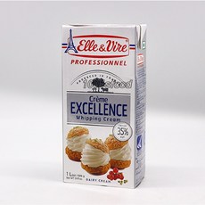 엘르바이르 엑설런스 휘핑크림 1L, 1