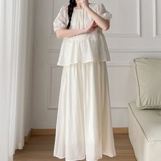 맘콩 원피스임부복 러블리임산부원피스 임산부옷 여름 한필 Shop