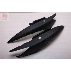 EG部品 勁戰三代 勁戰3代 1MS 側蓋 消光黑 機車車殼 (附發票), 1個, 騎車時右邊-R